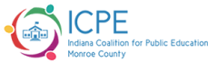 Indiana Coalition for Public Education Monroe County logo