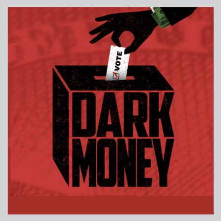 graphics for the documentary film "Dark Money"